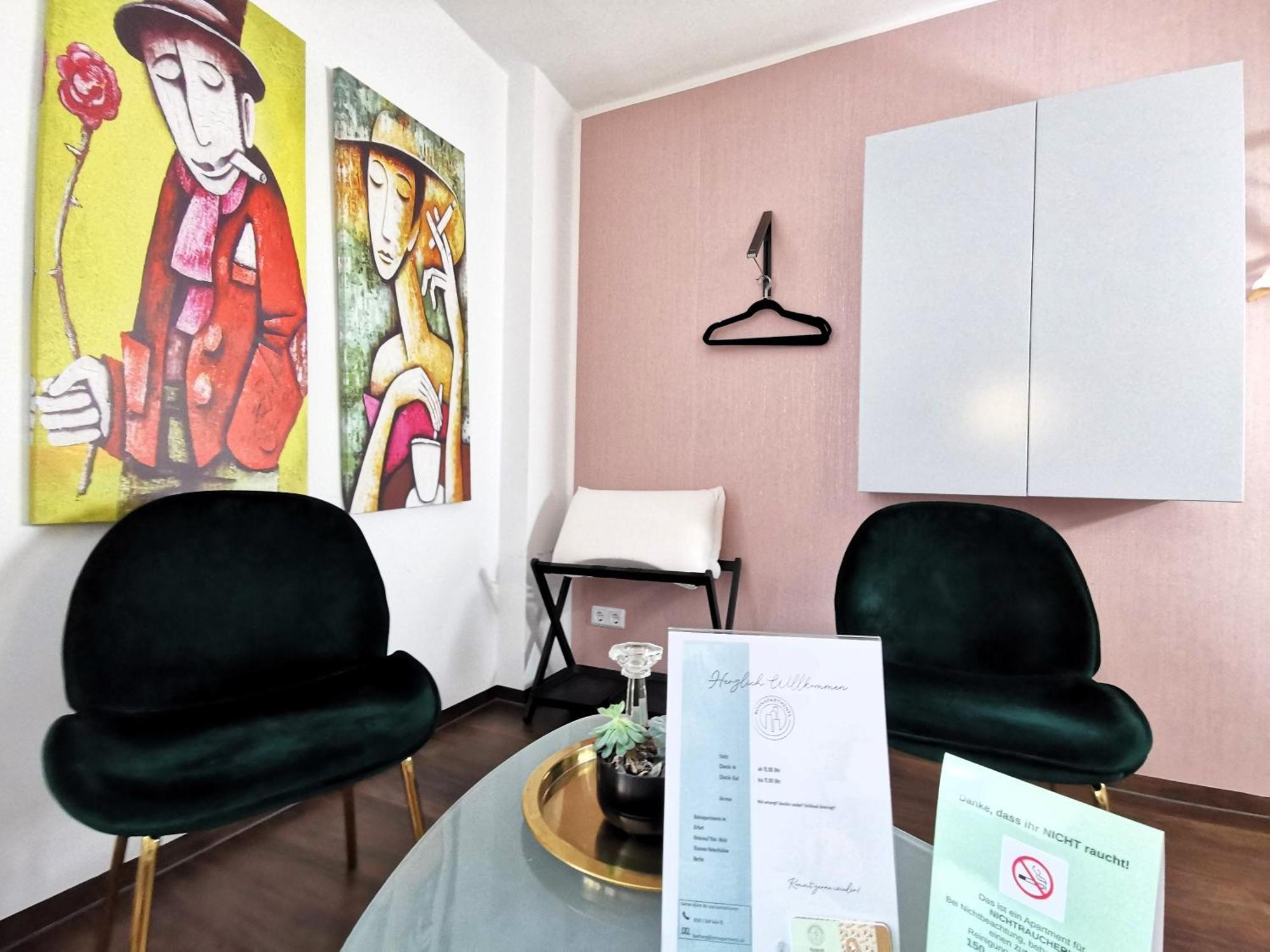 Bohnapartments Am Anger - Zentrum - Vollausstattung - Wlan Erfurt Dış mekan fotoğraf